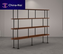 Leather shelf MD lowhighcontemporary