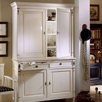 High sideboard 6705PCtraditionallacquered woodwhite
