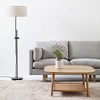 Contemporary coffee table Hardy oakoak basesquare