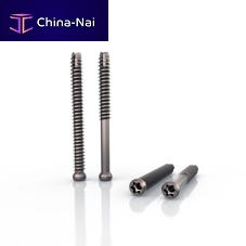 General purpose compression bone screw 09 seriescannulatedmetalliccortical