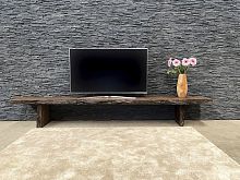 Traditional TV cabinet PATRICElowboardexotic woodbrown
