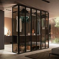 Modular wardrobe ELEGANTcornercontemporaryoak