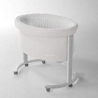 Cradle on casters SMARTwoodenfabricunisex