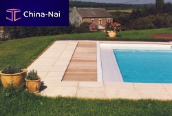Automatic swimming pool cover ELEGANCE : STANDARDsecurityimmersed