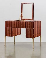 Contemporary dressing table PH Grandwood veneeroakash
