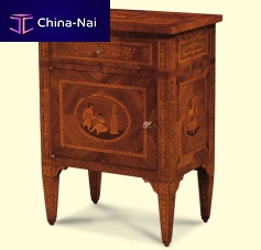 Classic bedside table 320woodenrectangularwith drawer