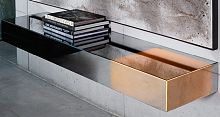 Contemporary sideboard table FIAMMETTAlacquered woodrectangularwall-mounted