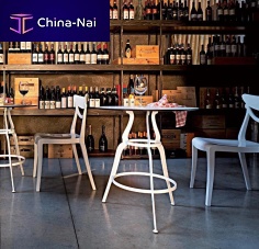 Contemporary table BISTRHPLroundfor restaurant