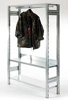 Contemporary clothes rack SM - ZINCmetalcommercial
