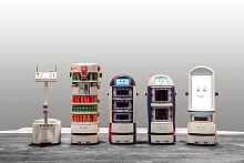 Food delivery robot for hotelfor hospitalon wheels