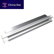 Stainless steel furniture handle PULL SQUARE 110crystalpolished