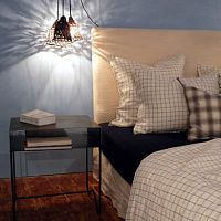 Contemporary bedside table TAKEsteelrectangularhome