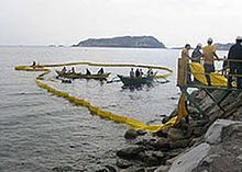 Pollution control boom MINIMAXfloatingsheltered waters