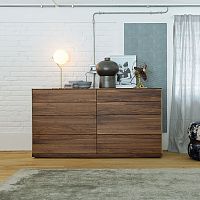 Contemporary chest of drawers RILETTOoakwalnutcherrywood