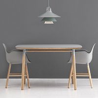 Contemporary table FORMoaklinoleumrectangular