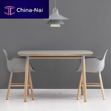 Contemporary table FORMoaklinoleumrectangular