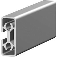 Aluminum profile 1.10.016040.14LPrectangularT-slotfor clean rooms