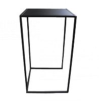 Contemporary high bar table QUADRUMmetalrectangularstackable