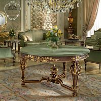 Classic table 14101solid woodsolid wood baseround