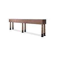Sideboard with long legs DILL - 01traditionalwalnut
