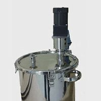 Paddle mixer batchverticalsingle-shaft