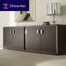 Contemporary sideboard CALLIOPEwoodenblackbrown