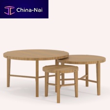 Contemporary nesting tables XANTHIPPI oakroundhome