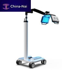 Aesthetic phototherapy lamp Eva Led®trolley-mountedinfraredblue light