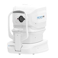 OCT ophthalmoscope REVO FC 130non-mydriatic retinal cameraeye fluorescein angiographytabletop