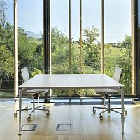 Open space office desk SPYN free-standingindividualmultiplace