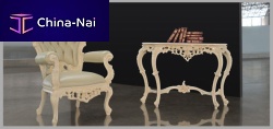Victorian sideboard table 211-Awoodenrectangularhome