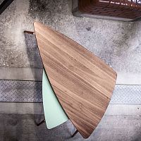 Contemporary coffee table STICKoakwalnutsolid wood