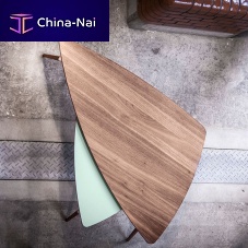 Contemporary coffee table STICKoakwalnutsolid wood