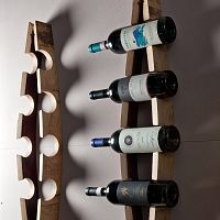 Bottle display rack OG0001DD-1wall-mountedwoodenhome