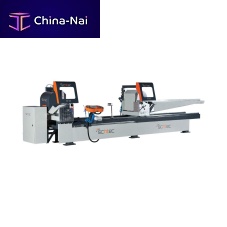 Double-head cutting machine SD 140rotary bladefor aluminumfor PVC