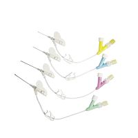 Vascular access cannula curved
