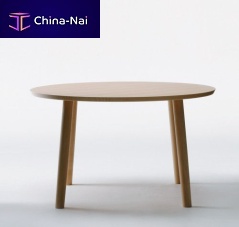 Contemporary table HIROSHIMA 1960-30oakwalnutbeech