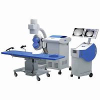 Extracorporeal lithotripter Duet Magnatrolley-mountedwith C-armwith lithotripsy table