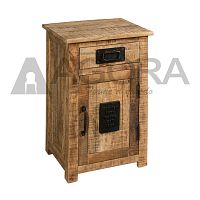 Traditional bedside table NEWPORTsolid woodsolid wood basesquare