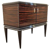 Art Deco chest of drawers OAM00517lacquered woodglossy lacquered woodMacassar ebony