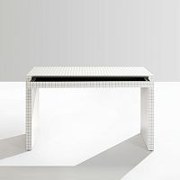 Contemporary writing desk QUADERNA 2750painted woodlaminate1-drawer