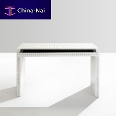 Contemporary writing desk QUADERNA 2750painted woodlaminate1-drawer