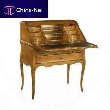 Classic secretary desk CONSTANToakmahoganyleather
