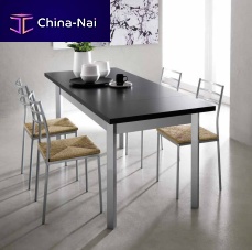 Contemporary table DUETTOparticle boardlaminateABS