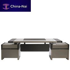 Executive desk MASTERfree-standingcontemporarylacquered wood