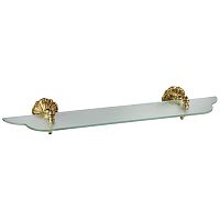 Wall-mounted shelf 9007 - 01classicglassbrass