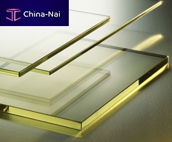 Radiation shielding glass