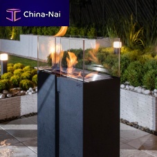 Bioethanol fireplace ROMEO/CZARNY/TUVfree-standingfree-standingcentral