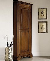 Corner wardrobe 555traditionalwoodenwith swing doors