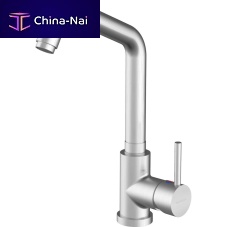 Countertop mixer tap Select Twostainless steelkitchen1-hole